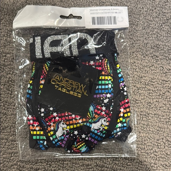 Andrew Christian • NWT Ultra Disco Unicorn Brief w/Almost Naked - Picture 3 of 4